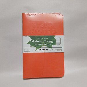New/Sealed Field Notes Fall 2019 -- AUTUMN TRILOGY -- Set of Three 48-Page Books